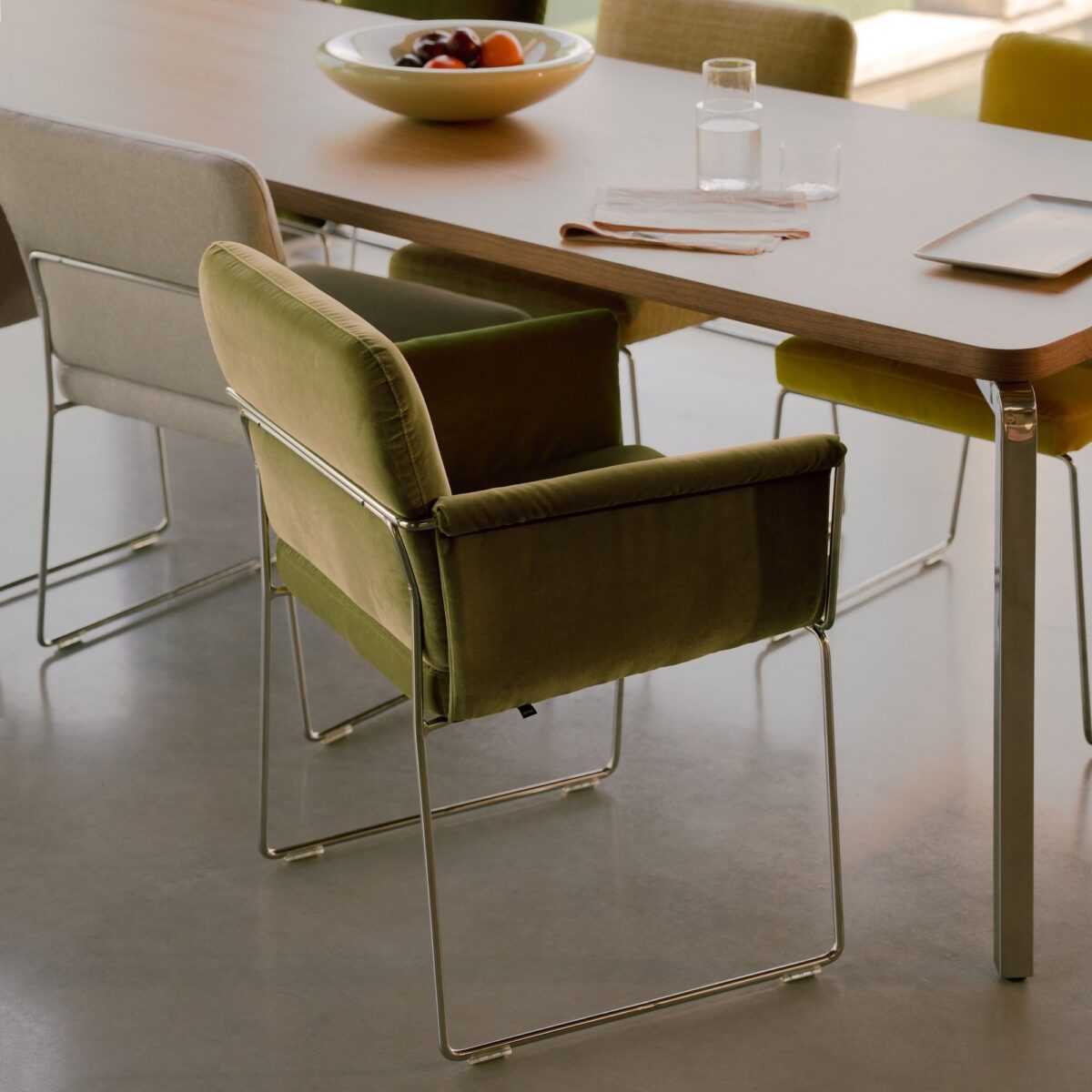 Studio HENK Arc eettafel rechthoekig eiken hardwax olie natural light - Afbeelding 3
