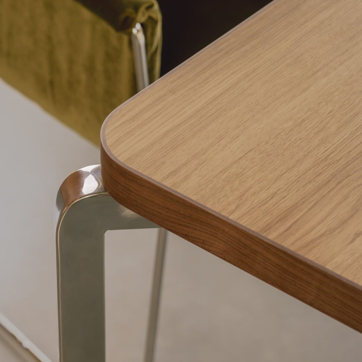 Studio HENK Arc eettafel rechthoekig eiken hardwax olie natural light - Afbeelding 4