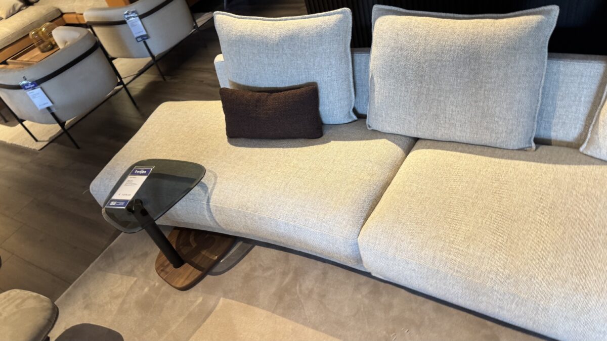 Rolf Benz Onda hoekbank– showroommodel