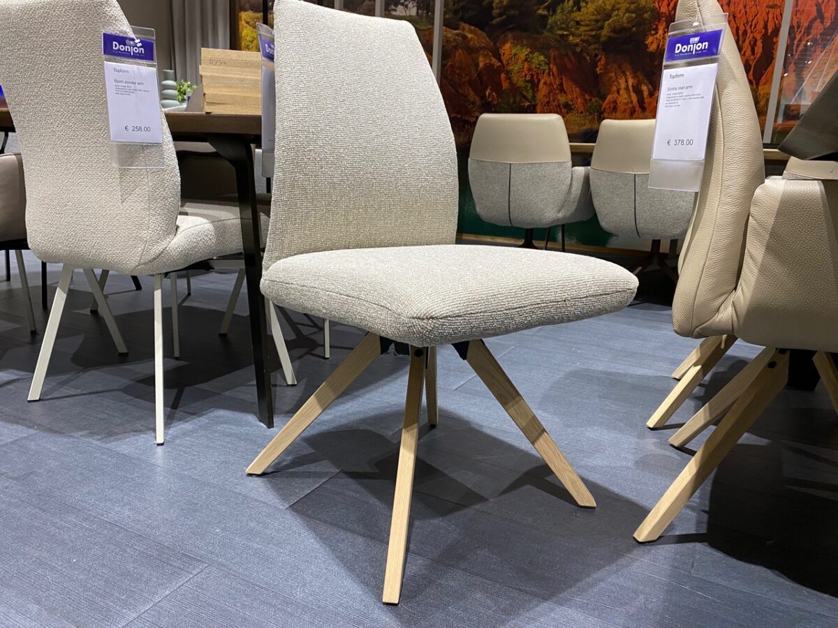 Topform eetkamerstoelen, set van zes– showroommodel