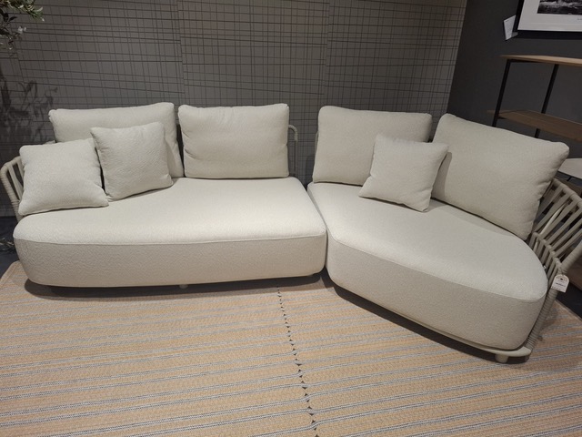 Kave Home Osani outdoor hoekbank– showroommodel