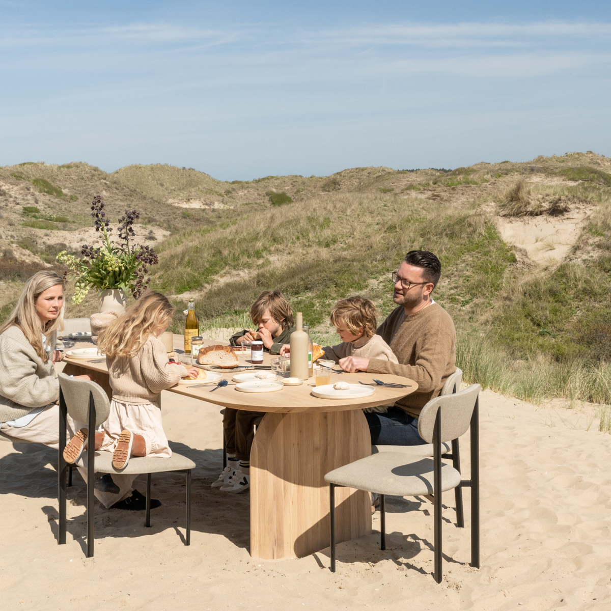 Studio HENK Slot eettafel plat-ovaal eiken hardwax olie natural light - Afbeelding 11