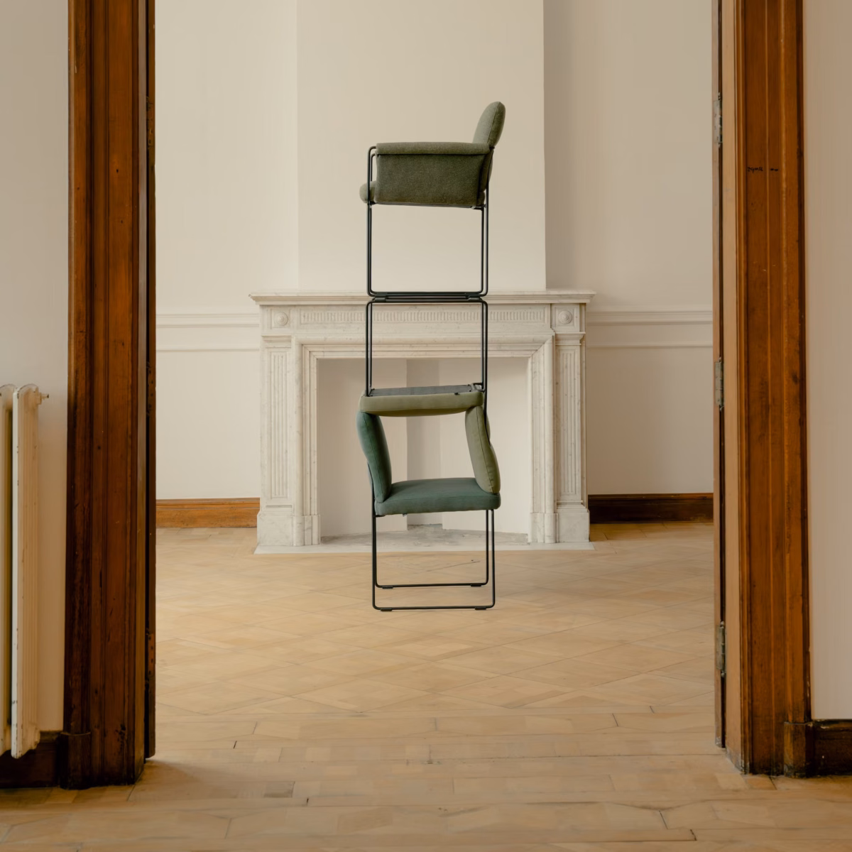 Studio HENK Unfold eetkamerstoel met armleuning - Afbeelding 3