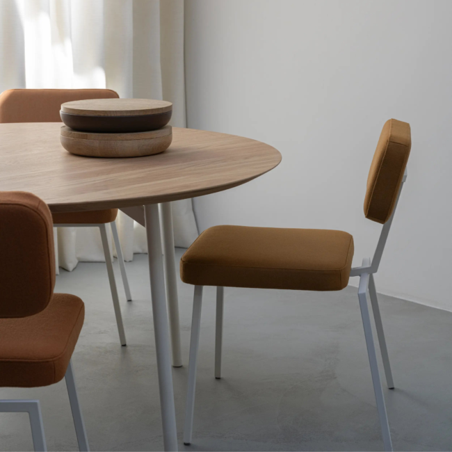 Studio HENK Flyta eettafel rechthoekig eiken gerookte beits