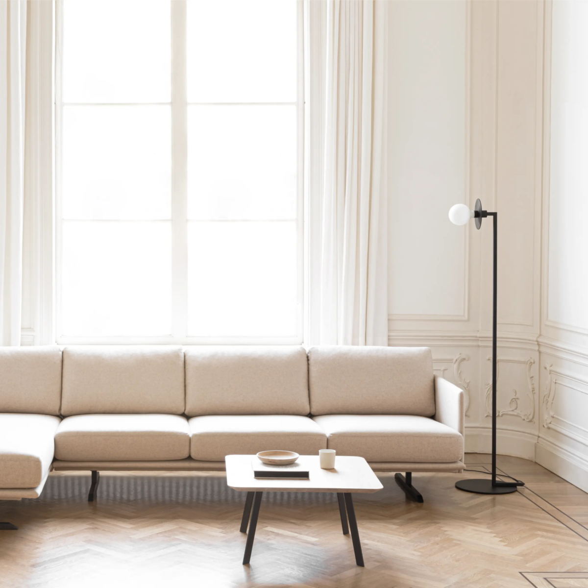 Studio HENK Nod vloerlamp L zwart - Afbeelding 6