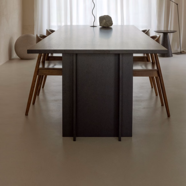Studio HENK Column eettafel rechthoekig eiken hardwax olie natural