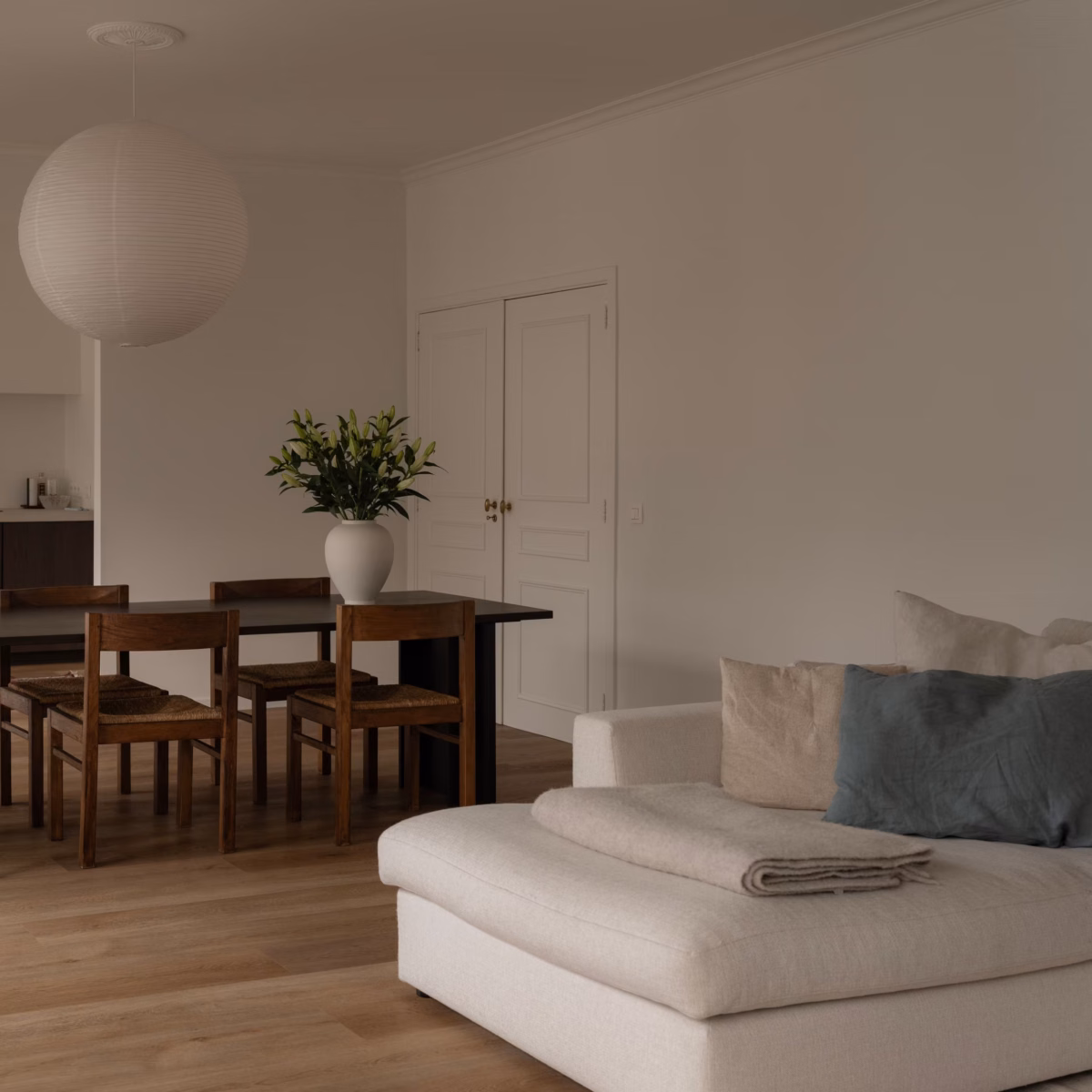 Studio HENK Column eettafel rechthoekig eiken gerookte beits - Afbeelding 4