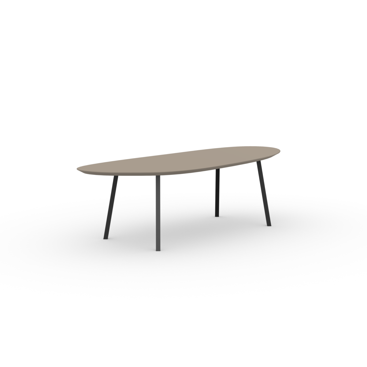 Studio HENK New Classic eettafel blob hpl fenix beige arizona - Afbeelding 8