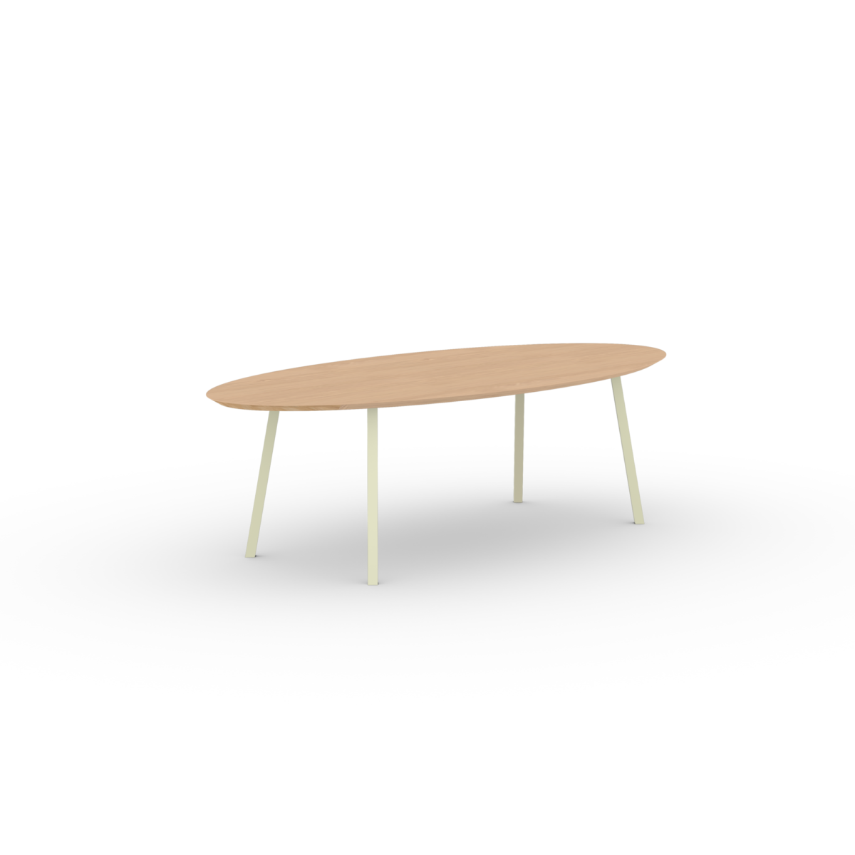 Studio HENK New Classic eettafel ovaal eiken hardwax olie natural light - Afbeelding 8