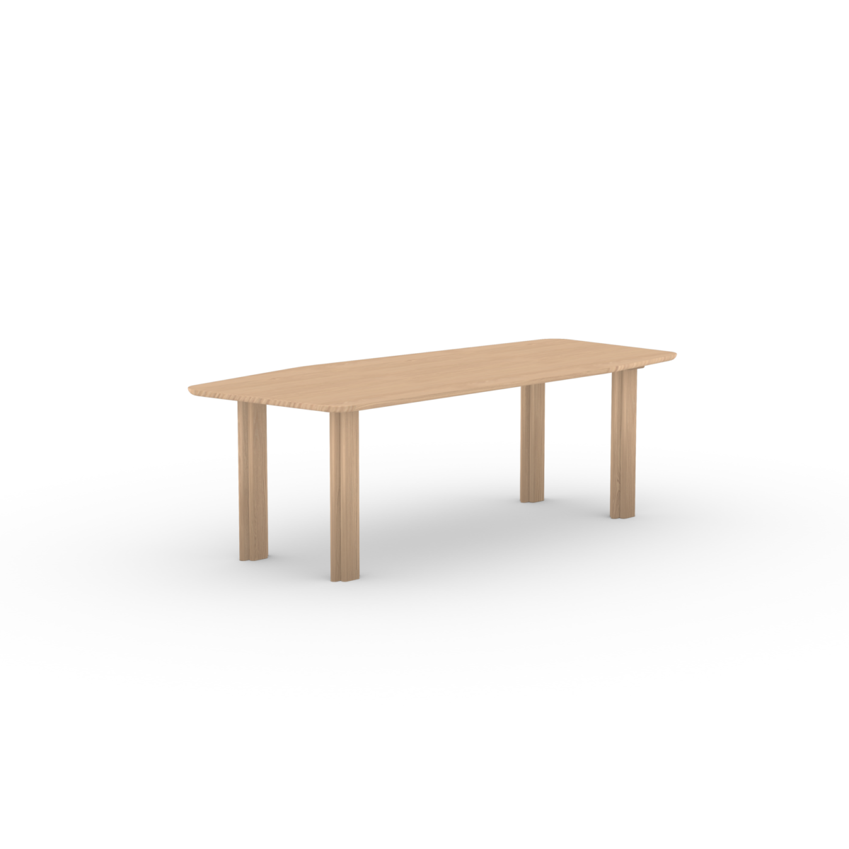 Studio HENK Paste eettafel paper eiken hardwax olie natural light - Afbeelding 10