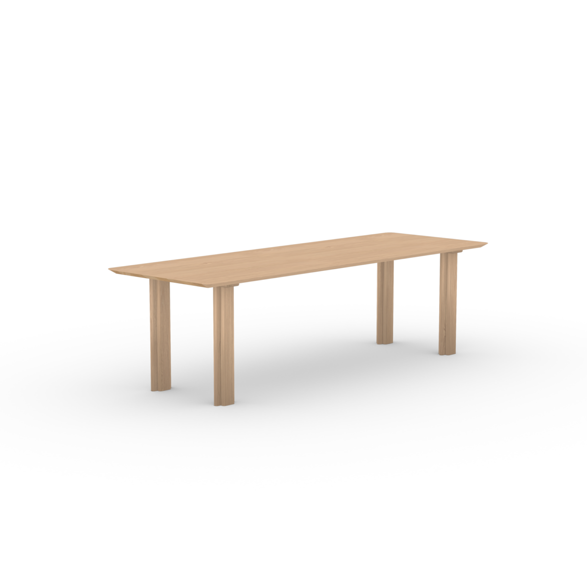 Studio HENK Paste eettafel rechthoekig eiken hardwax olie natural light - Afbeelding 10