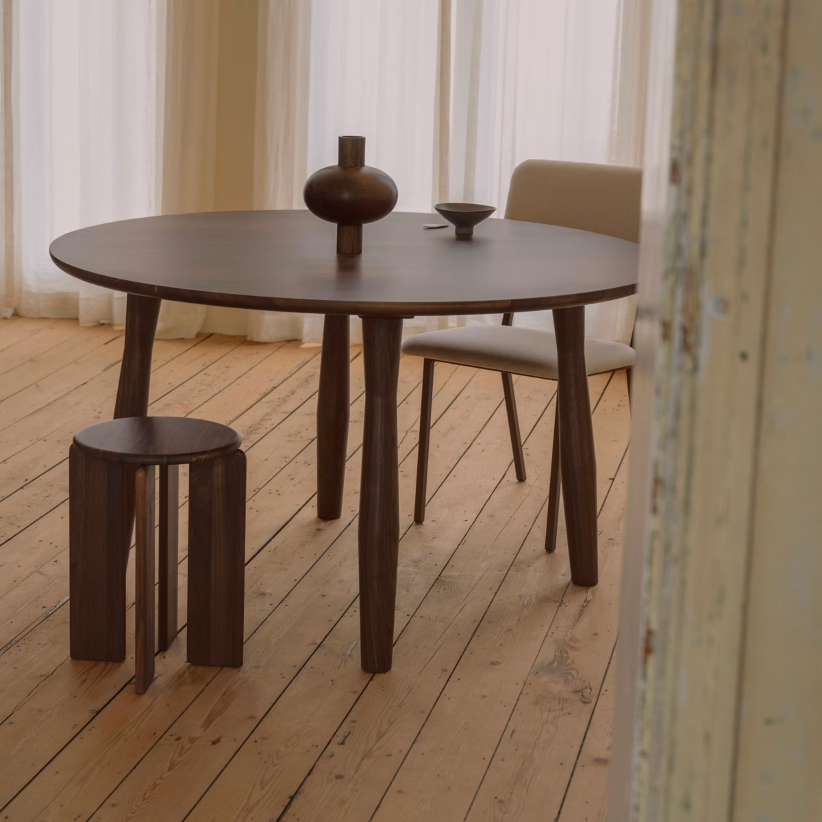 Studio HENK Dansk eettafel rechthoekig eiken hardwax olie natural - Afbeelding 6