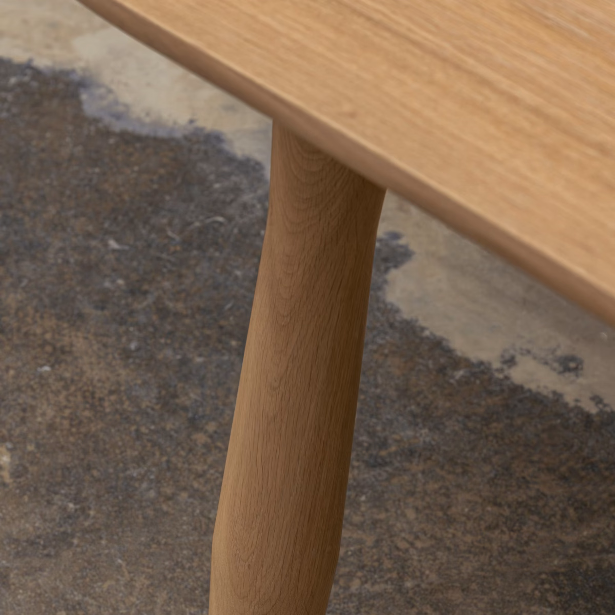 Studio HENK Dansk eettafel rechthoekig eiken hardwax olie natural - Afbeelding 4