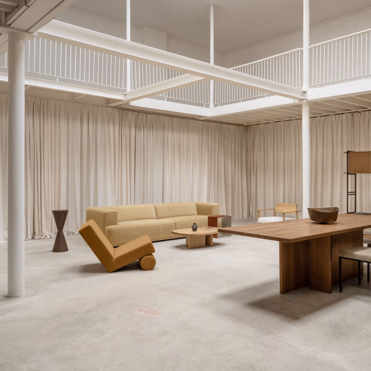Studio HENK Federico eettafel rechthoekig eiken hardwax olie natural light - Afbeelding 7