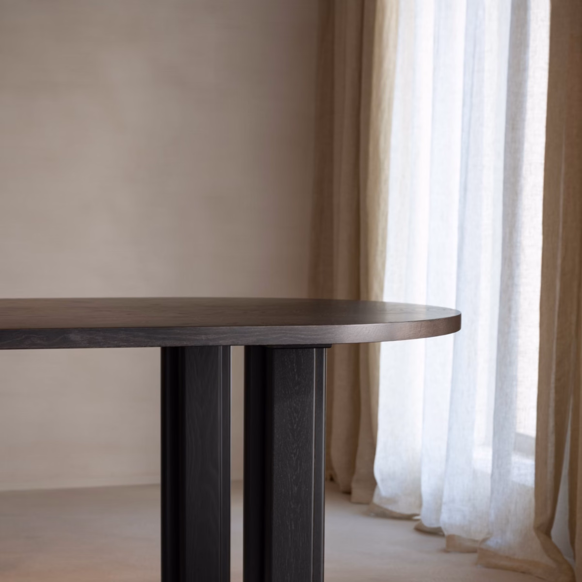 Studio HENK Paste eettafel paper eiken hardwax olie natural light - Afbeelding 9