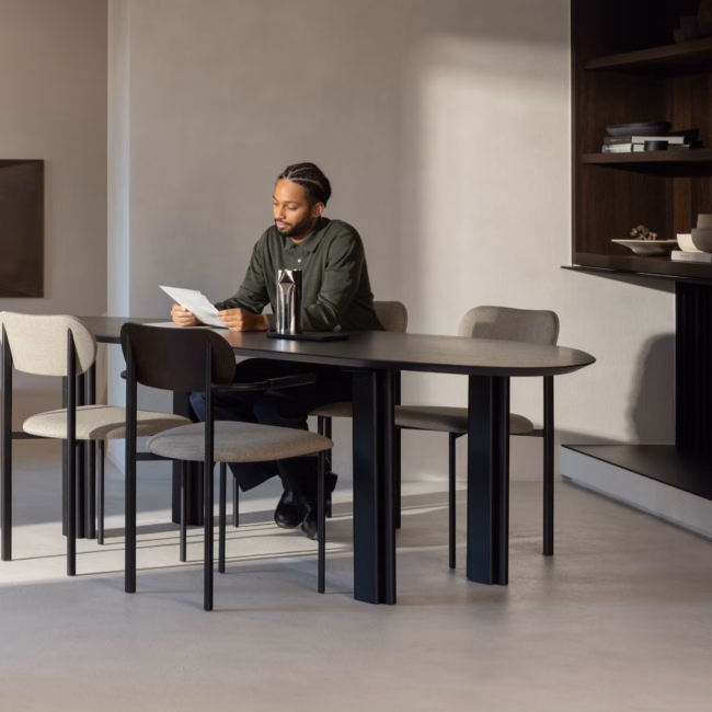 Studio HENK Paste eettafel paper eiken hardwax olie natural light