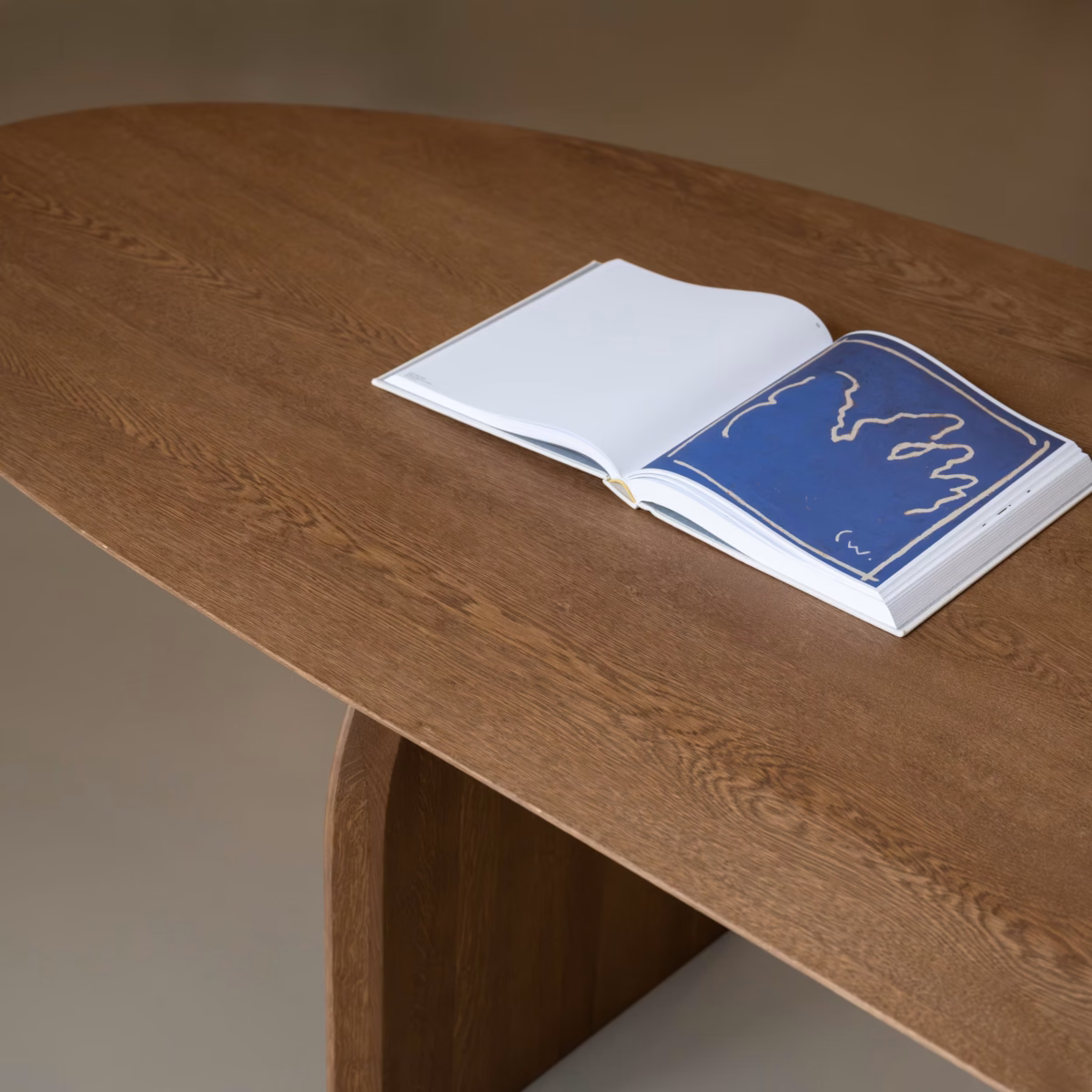 Studio HENK Slot eettafel plat-ovaal eiken naturel lak - Afbeelding 4