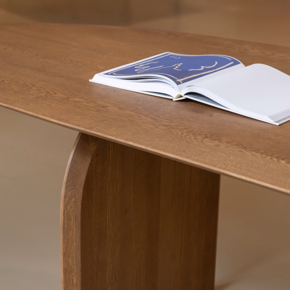 Studio HENK Slot eettafel blob eiken hardwax olie natural light - Afbeelding 3