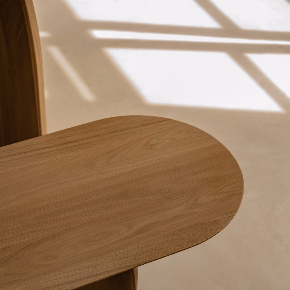 Studio HENK Slot eettafel plat-ovaal eiken gerookte beits - Afbeelding 3