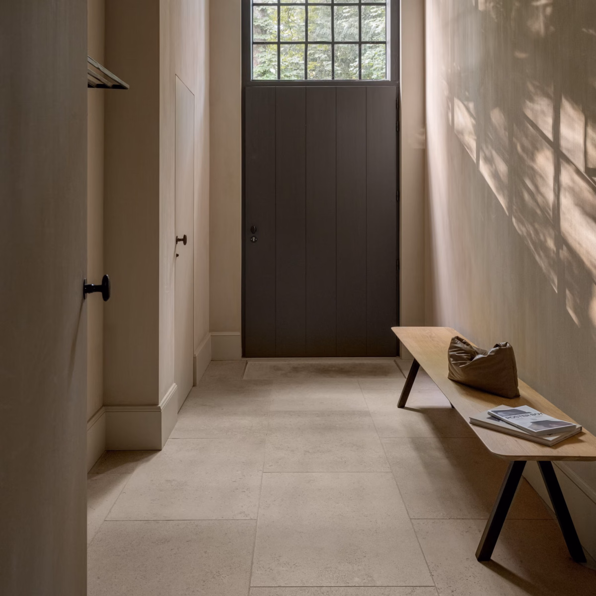 Studio HENK Slim X-type eetkamerbank Eiken hardwax olie natural light 200cm - Afbeelding 2