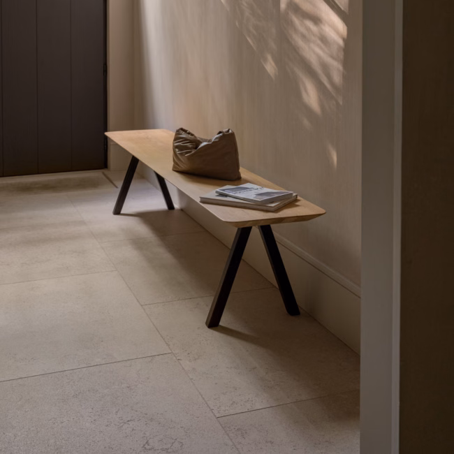 Studio HENK Slim X-type eetkamerbank Eiken hardwax olie natural light 200cm