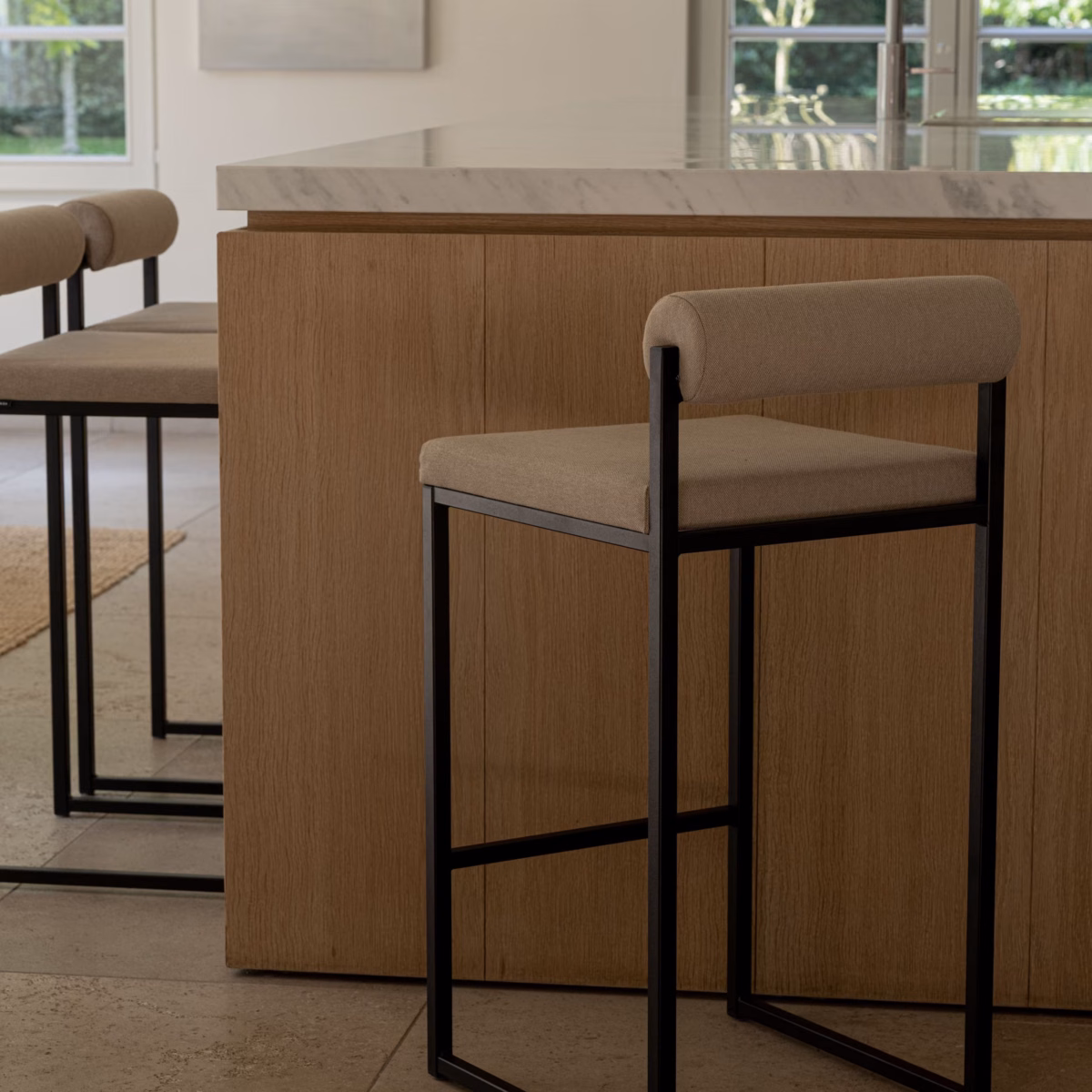 Studio HENK Bolster barkruk 650 - Afbeelding 2