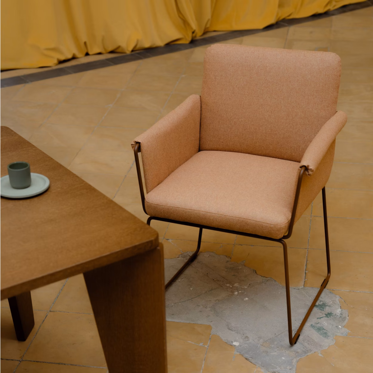 Studio HENK Taper eettafel rechthoekig eiken gerookte beits - Afbeelding 9
