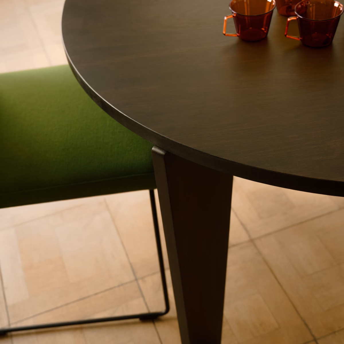Studio HENK Taper eettafel rechthoekig eiken gerookte beits - Afbeelding 7