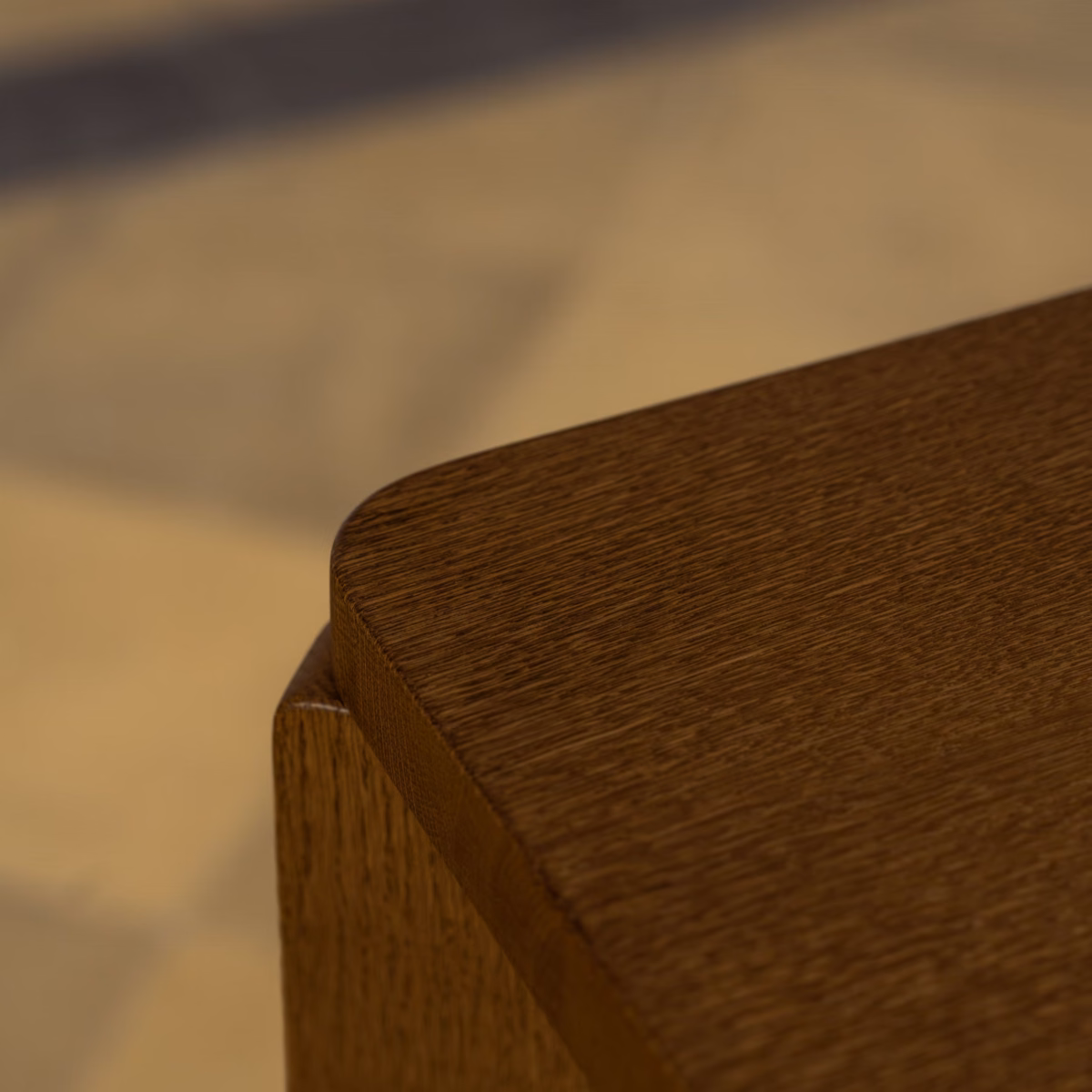 Studio HENK Taper eettafel rechthoekig eiken donker bruin gebeitst - Afbeelding 5