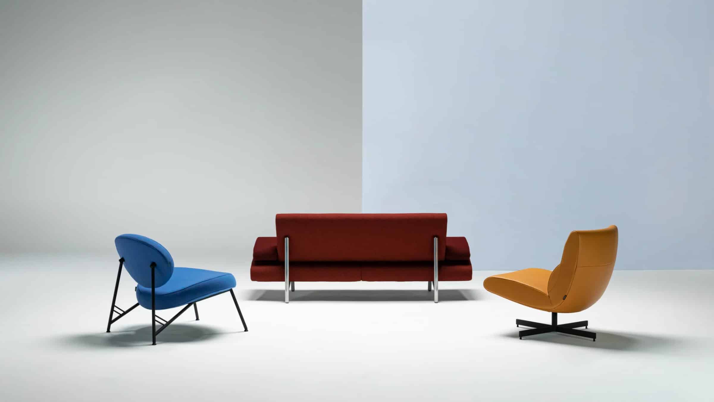 Harvink Armslag bank met Tipi en Focus fauteuils