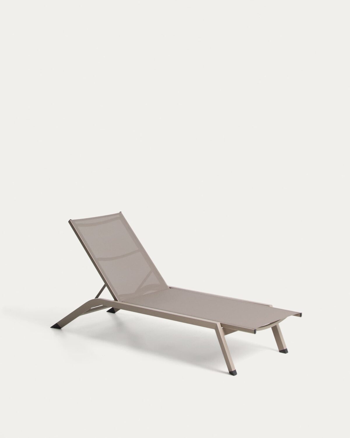 Kave Home capraia ligstoel taupe