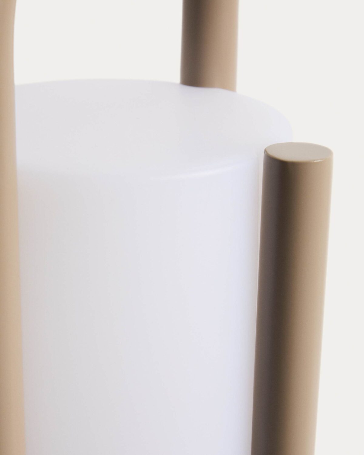 Kave Home leros tafellamp groot taupe