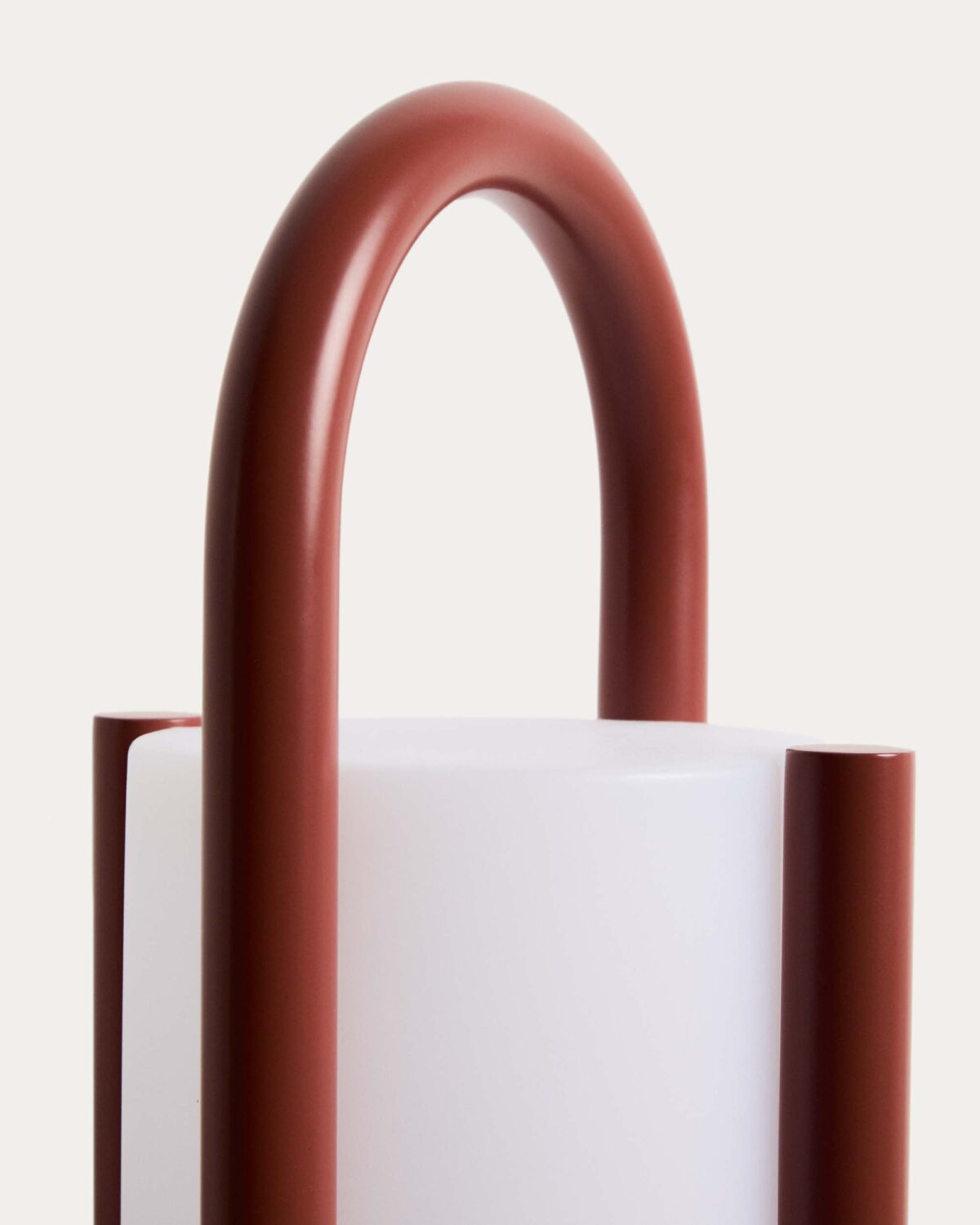 Kave Home leros tafellamp groot terracotta