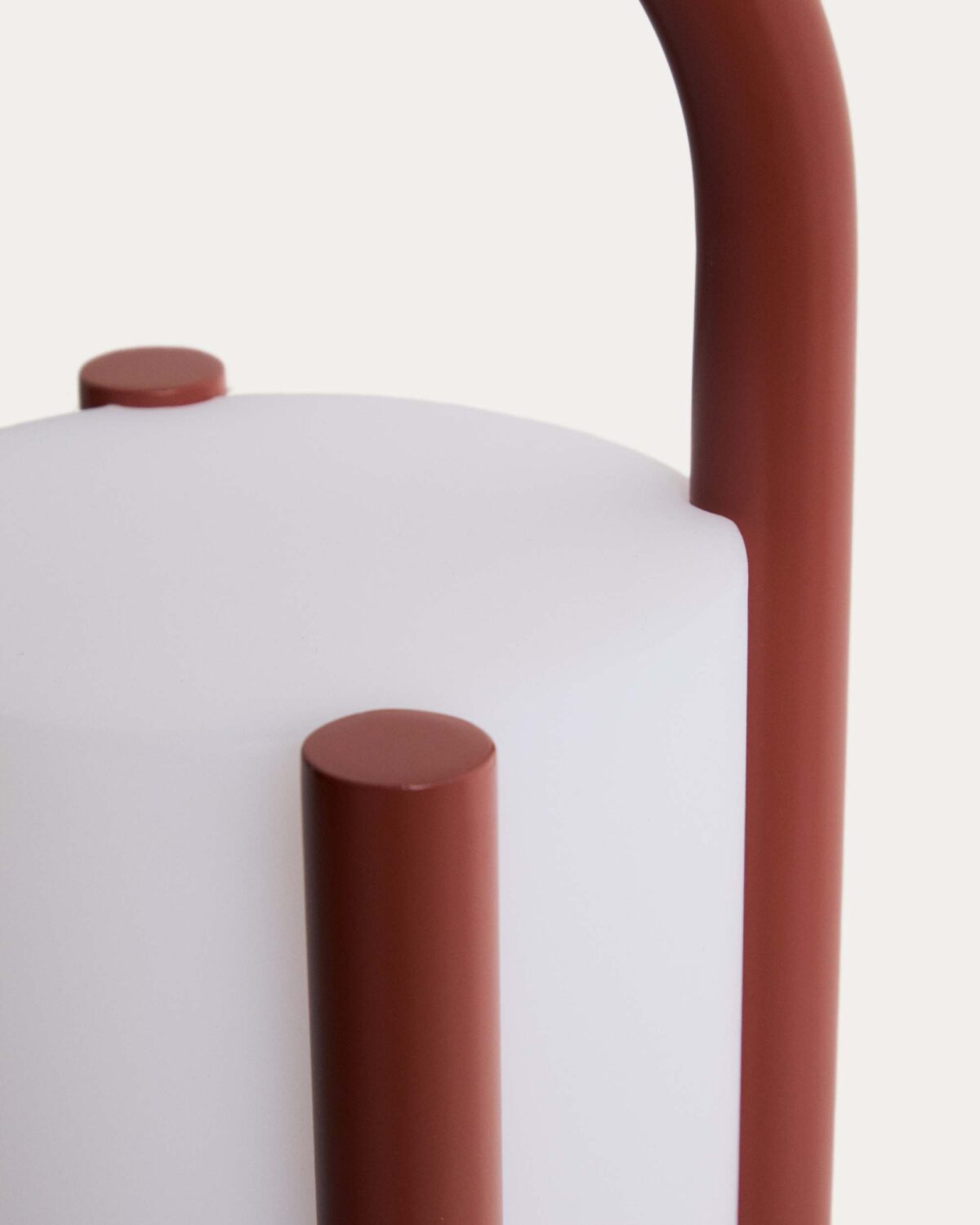 Kave Home leros tafellamp groot terracotta