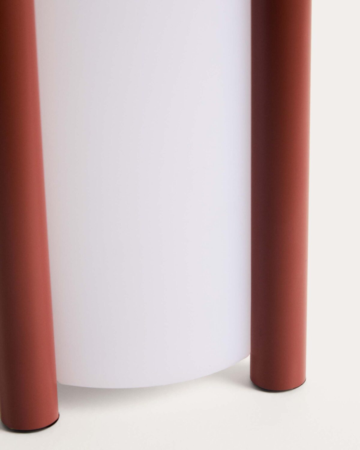 Kave Home leros tafellamp groot terracotta
