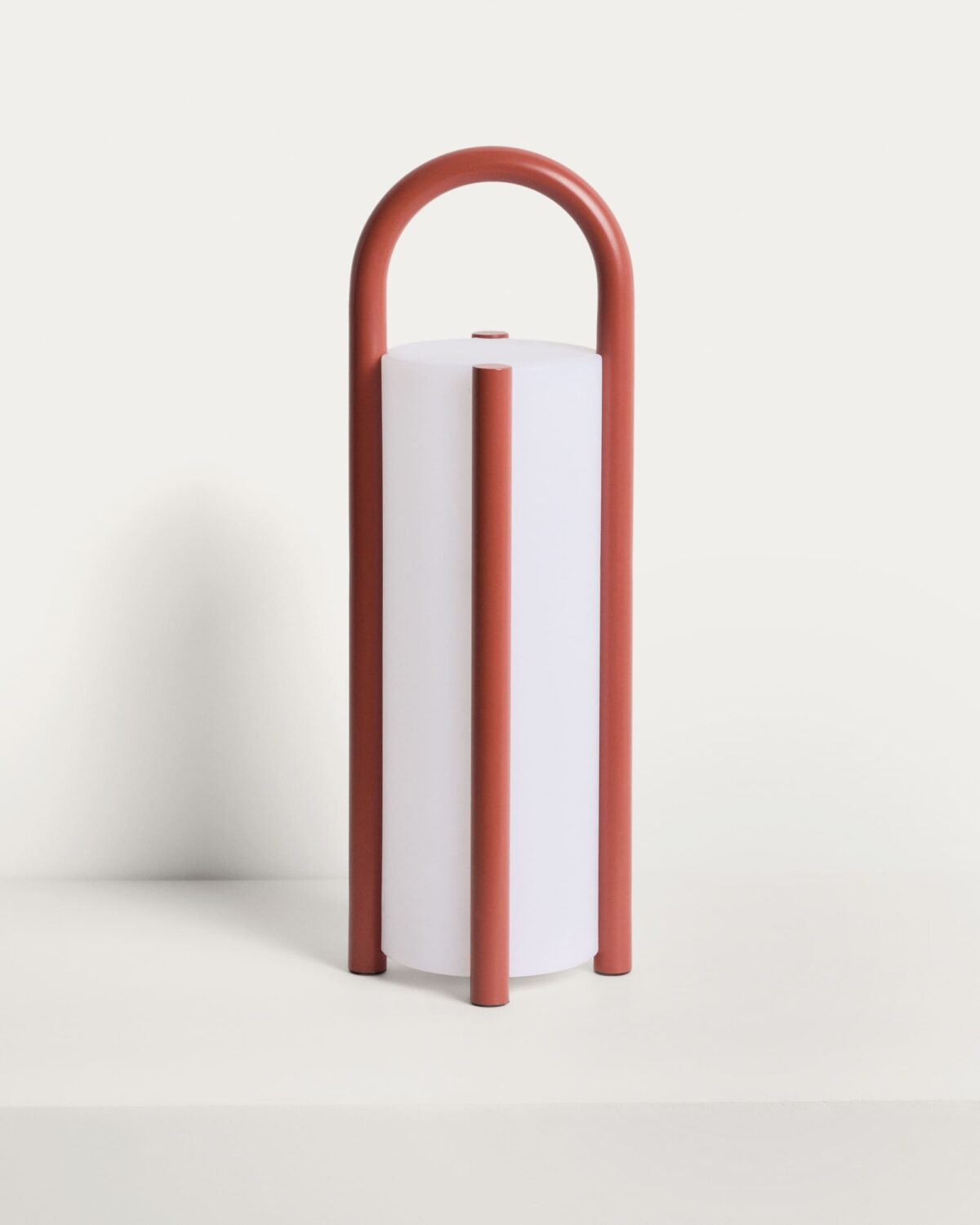 Kave Home leros tafellamp groot terracotta