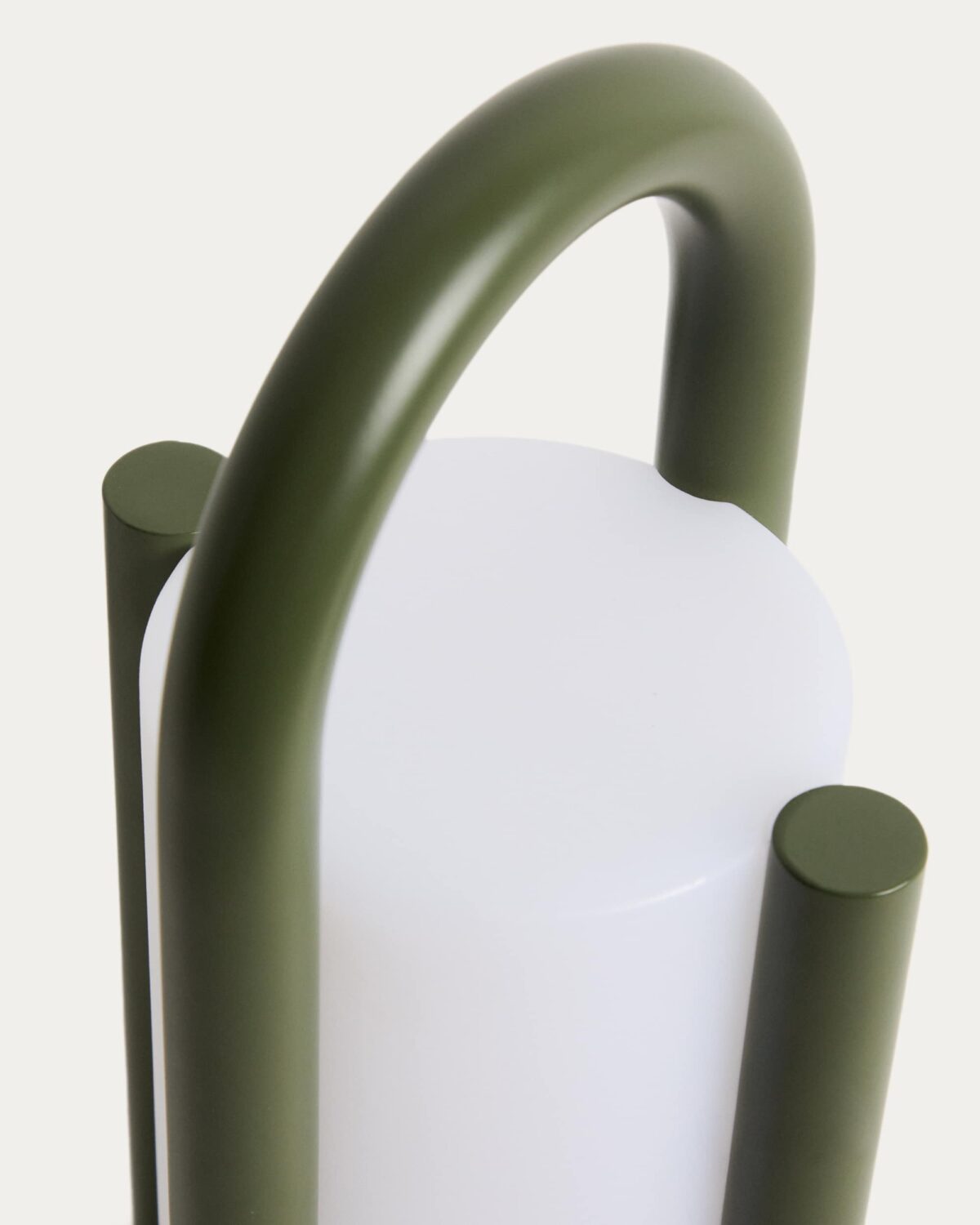 Kave Home leros tafellamp klein groen