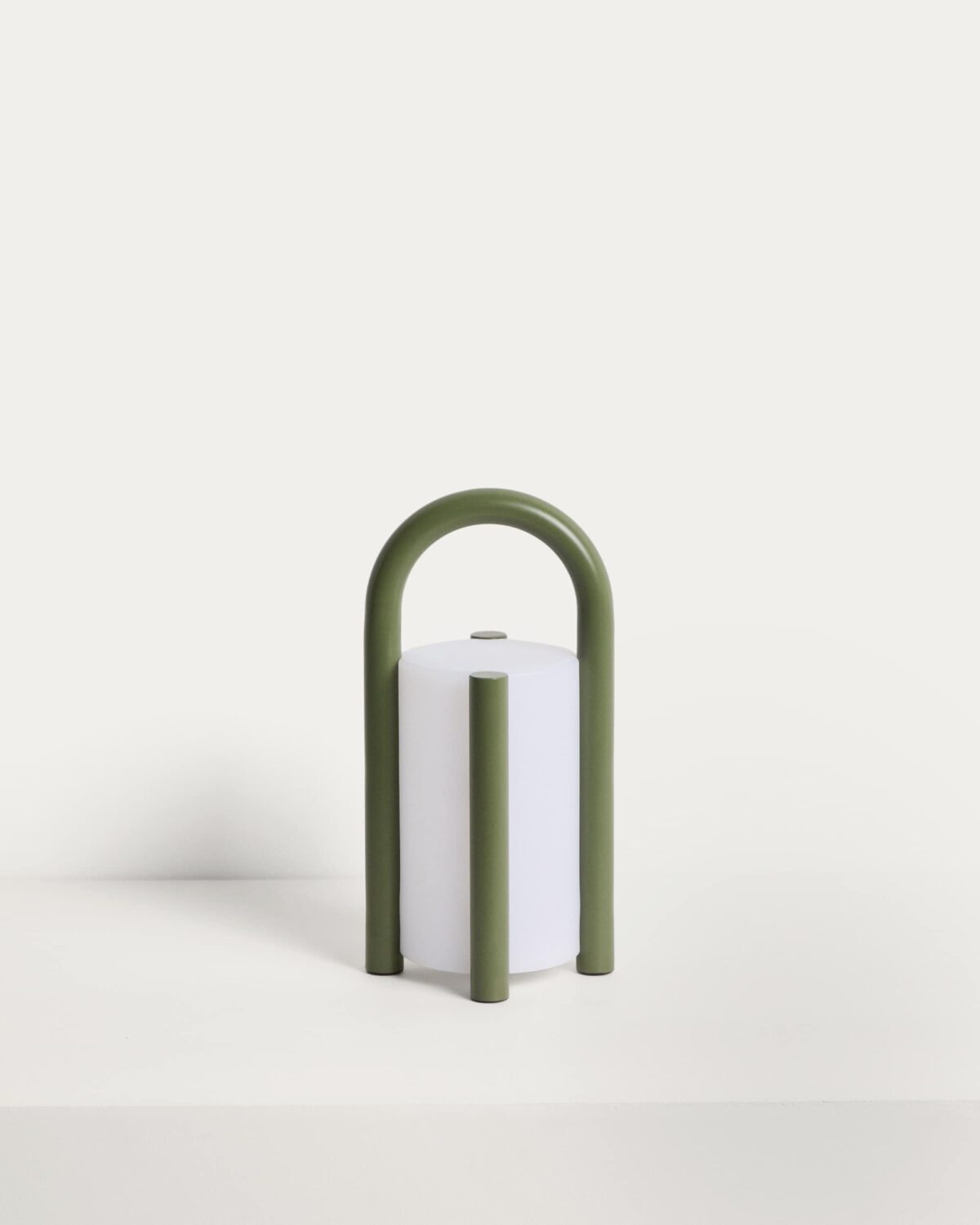 Kave Home leros tafellamp klein groen