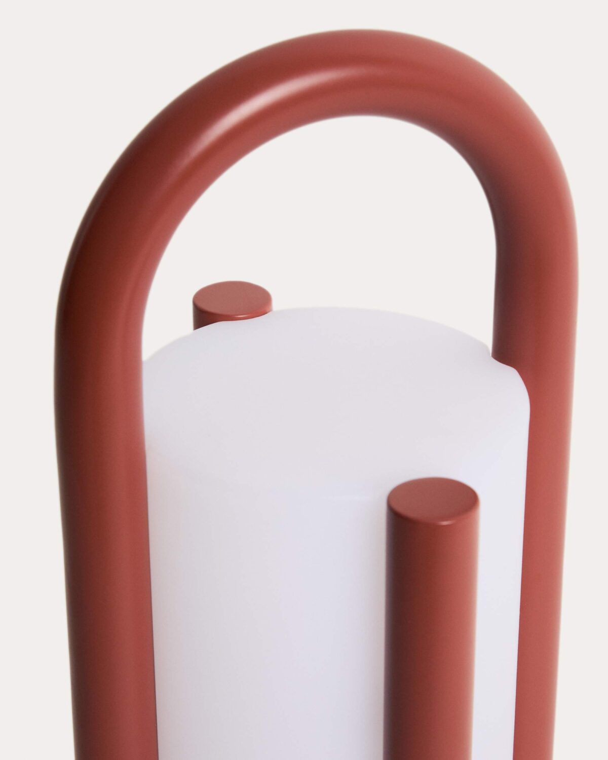 Kave Home leros tafellamp klein terracotta