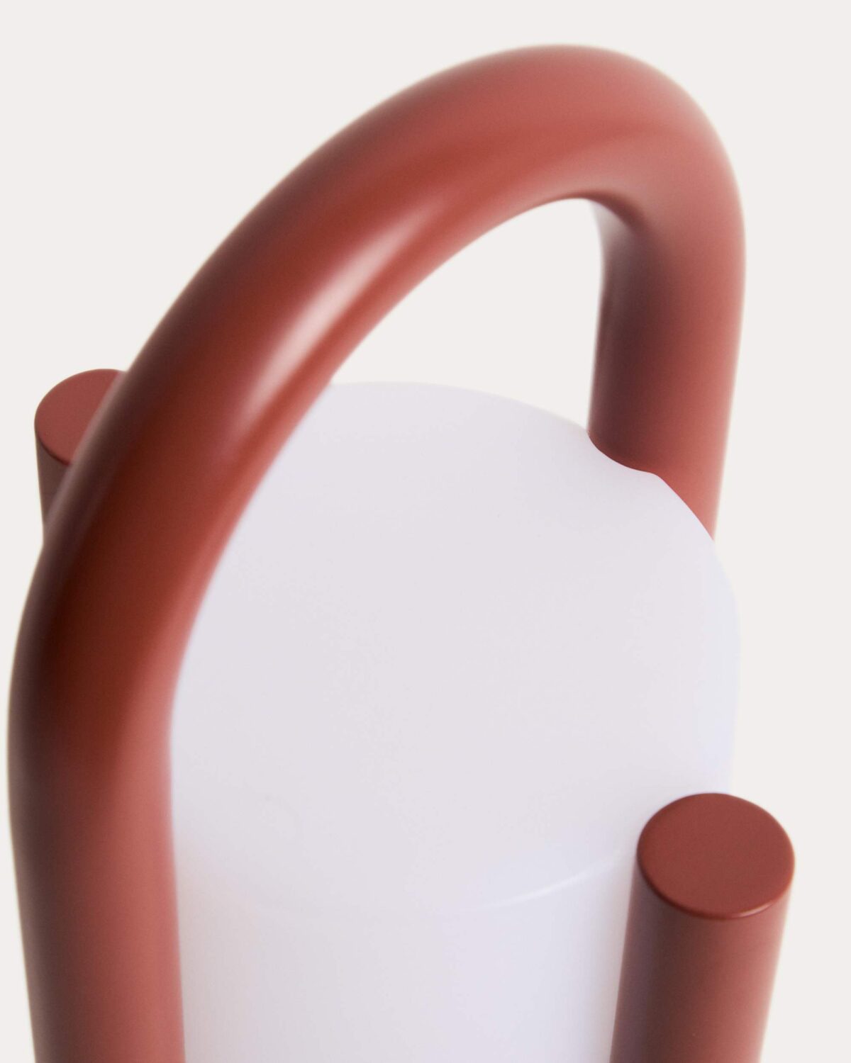 Kave Home leros tafellamp klein terracotta