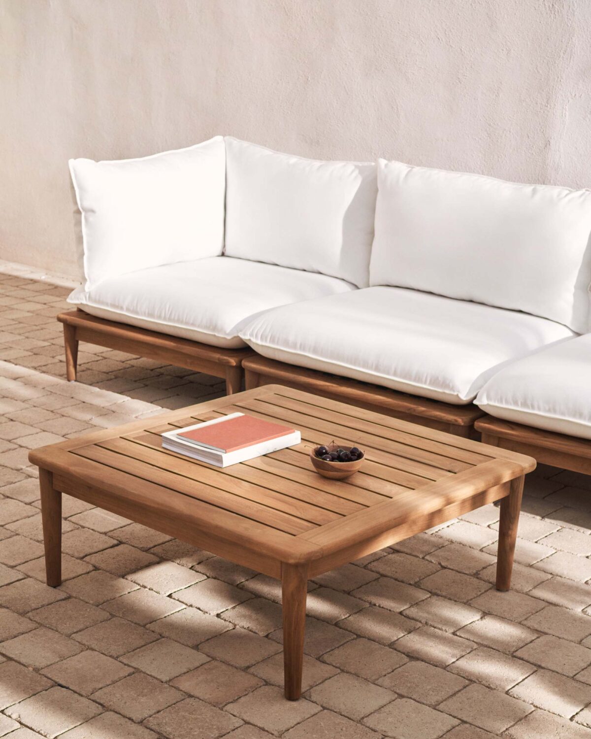 Kave Home portitxol hoekfauteuil sfeerbeeld