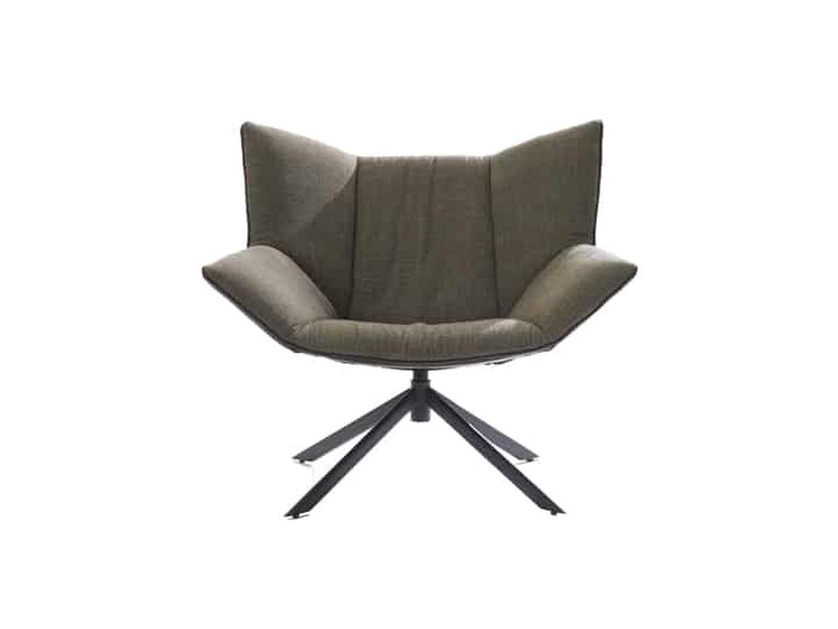 LABEL | Vandenberg Gustav fauteuil met draaionderstel – packshot