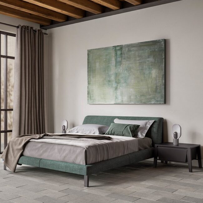 Natuzzi Italia Diamante bed