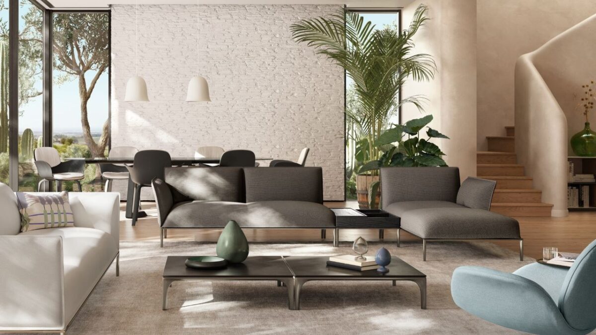 Natuzzi Italia Eufolia sfeerfoto