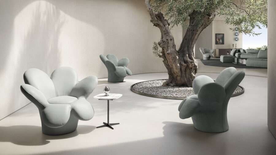 Natuzzi Italia Fiore fauteuil