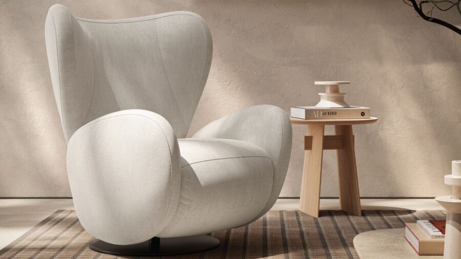 Natuzzi Italia Fiorita fauteuil