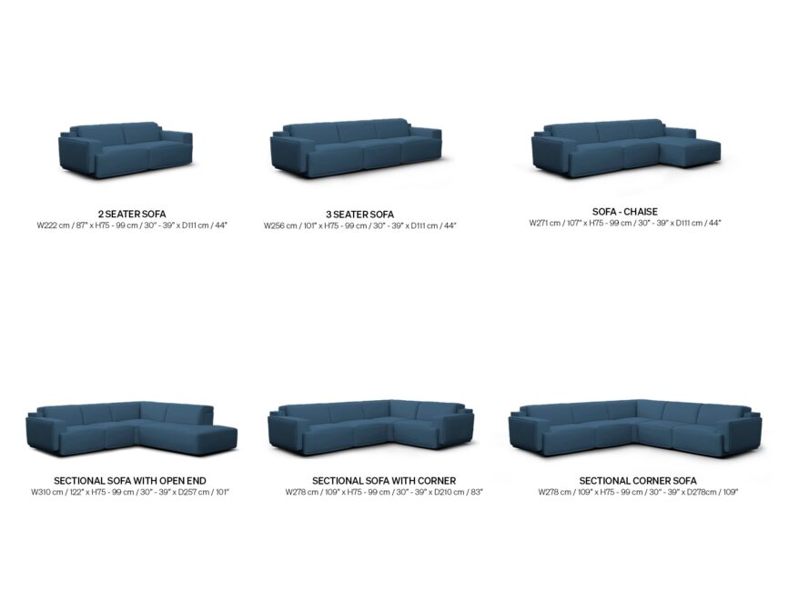 Natuzzi Italia Iago bank