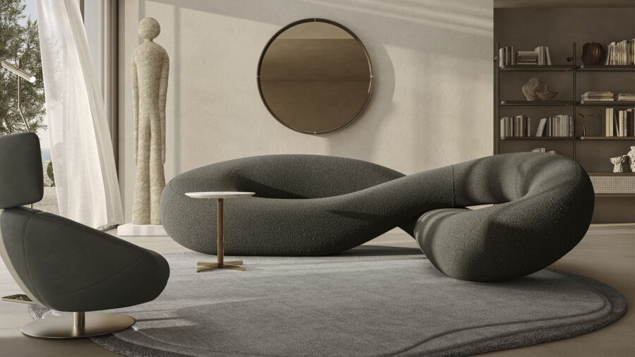 Natuzzi Italia Infinito hoekbank