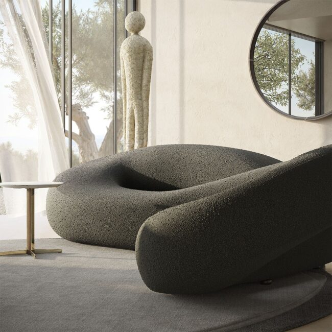 Natuzzi Italia Infinito hoekbank