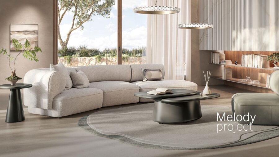 Natuzzi Italia Melody bank
